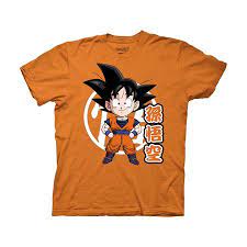 Get free shipping or pick up in store. Ripple Junction Dragon Ball Z Goku Chibi With Kanji Orange T Shirt Walmart Com Walmart Com