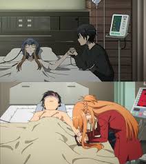 Kirito and asuna 91 gifs. This Is Proof Of True Love Kirito And Asuna Always Stay Together No Matter What Swordartonline