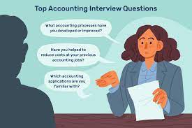 accounting interview questions and best