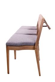 church chair zoe oak wood stackable