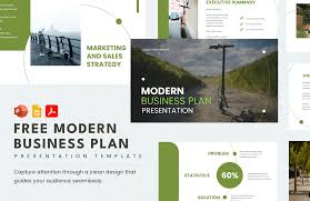 free free modern business plan