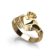 gold claddagh ring jewelry designs