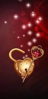 Unlock My Heart, heart, love, key, red ...
