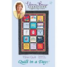 T Shirt Quilt Pattern Quilt in a Day #1256QDQuarter Shop