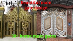 A wide variety of home colour gate design options are available to you, such as open style, metal type, and frame material. Part 1 50 Home Main Gates Design Home Interior Decor Ideas Home Gate Design Home Decoration Ideas Youtube