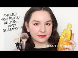 is it safe to wash your makeup brushes