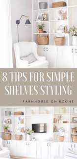 how to style built ins summer built