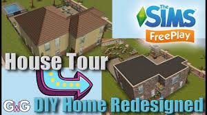 See more ideas about sims freeplay houses, sims, sims house. The Sims Freeplay Diy Home Redesigned Tour Youtube