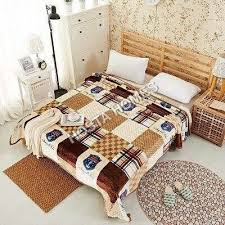 Abstract Single Bed Ac Blanket Without