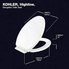 Kohler Highline Quiet Close Elongated