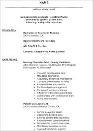 Resume Template Nurse Nursing Resume Template Fresh Administrative