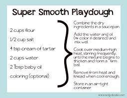 playdough recipe an old favorite with