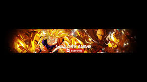 Youtube banner design maker for a cosplay channel featuring a black cat graphic. Banner Anime Wallpapers Wallpaper Cave