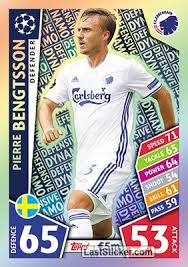 His jersey number is 33.pierre bengtsson statistics and career statistics, live sofascore ratings, heatmap and goal video highlights may be available on sofascore for some of pierre bengtsson and vejle boldklub matches. Card 293 Pierre Bengtsson Topps Uefa Champions League 2017 2018 Match Attax Laststicker Com