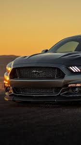 ford mustang car sunset yellow hd