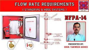 nfpa 14 flow rate requirements for