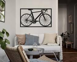 Metal Bicycle Wall Art Cycling Gifts