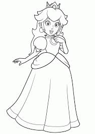 For boys and girls, kids and adults, teenagers and toddlers, preschoolers and older kids at school. Printable Princess Peach Coloring Pages Coloring Home