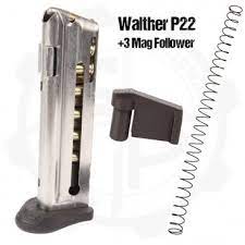 3 magazine follower for walther p22 pistols