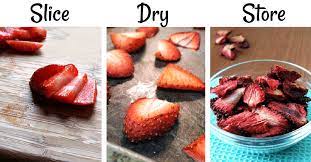 how to dry strawberries in the oven