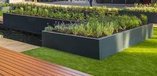 Large Fibreglass Garden Planters For