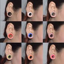 2019 Ear Gauges Soft Silicone Ear Plugs Ear Tunnels Body Jewelry Stretchers Multi Colors Size From 3 25mm From Jewelrywholesale88 32 17 Dhgate Com