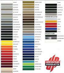 Pinstripe Color Charts Auto Restylers Inc