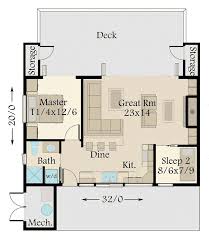 Exclusive Tiny Modern House Plan