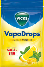 vicks vapodrops lemon menthol