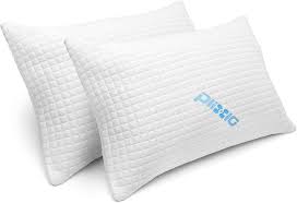 Use a clean cloth or towel to dry the pillow by pressing it against the surface where the cleaner was sprayed. Amazon Com 2 Pack Shredded Memory Foam Bed Pillows For Sleeping Bamboo Cooling Hypoallergenic Sleep Pillow For Back And Side Sleeper Queen Size Kitchen Dining