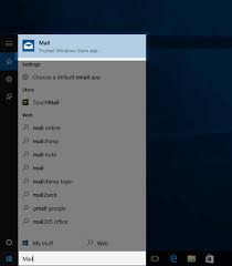 how to setup email on windows 10 mail