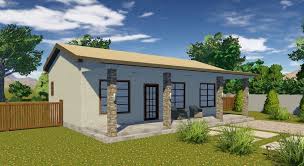 Small Custom 1 Story House Plan With 2