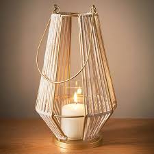 gold lantern candle holders b m s