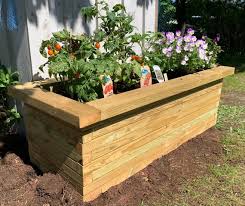 Rectangular Garden Planter Box Step By