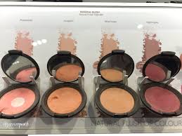 becca mineral blush swatches
