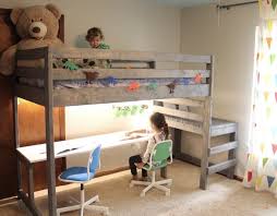 Twin loft bed with stairs. Making A Diy Loft Bed With Desk Pro Tool Reviews