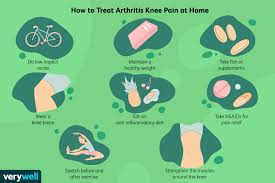 at home treatment for arthritis knee pain