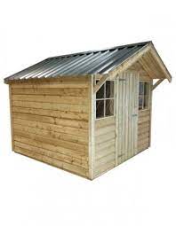 Timber Garden Sheds With Metal Roof