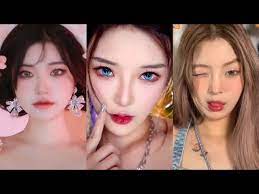 doll makeup trend on douyin cute