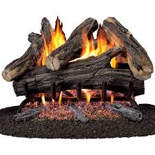 Vented Natural Gas Fireplace Log Set