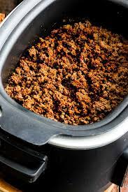 Slow Cooker Ground Beef Tacos gambar png