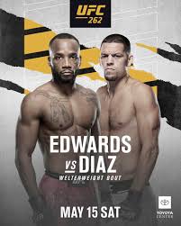 Nate diaz is seen at a news conference for the ufc 244 mixed martial arts event, thursday, sept. Ufc Surprised Leon Edwards Vs Nate Diaz Is Signed For Ufc262 Facebook