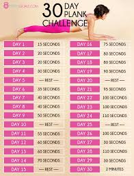 30 Day Plank Challenge See The Best Planking Workouts