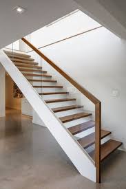 Stairs Toughened Glass Staircase Wooden