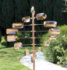 Stanwood Wind Sculpture Kinetic Copper