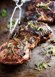 Grilled Butterflied Leg Of Lamb With A Herb Rub   Just A Little Bit Of gambar png