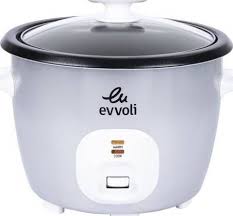 evvoli 2 in 1 rice cooker with steamer