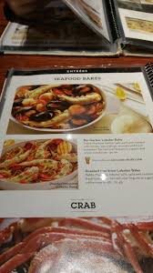 menu au red lobster burlington