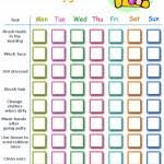 Personal Hygiene Chart For Kids Personal Hygiene