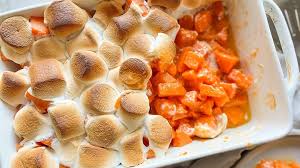 sweet cand yams with marshmallows recipe